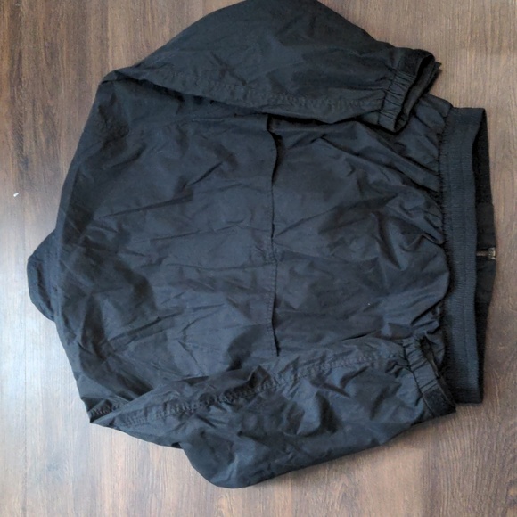 SDI Mens Size Medium VTG Thin Black Zip Up jacket Vintage - Picture 10 of 10